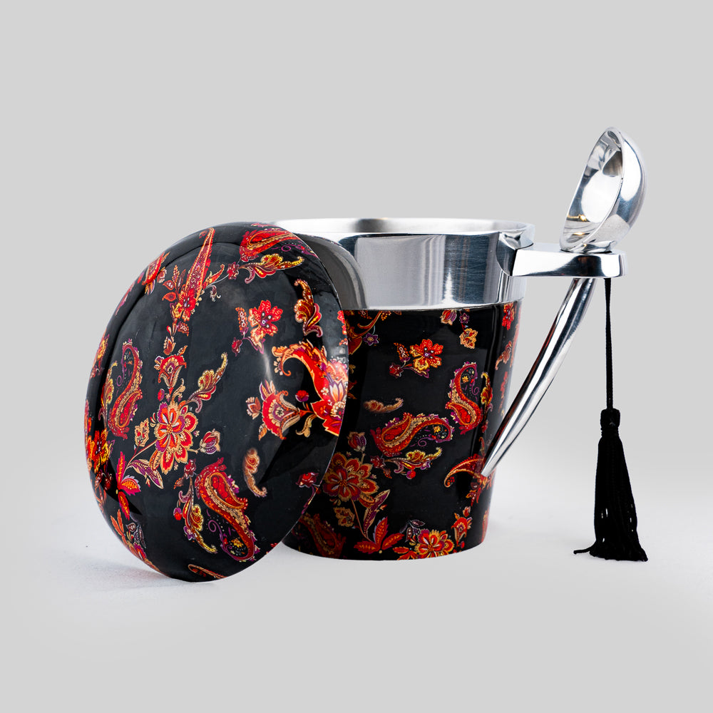 Ice cream Pint Holders Paisley Bloom