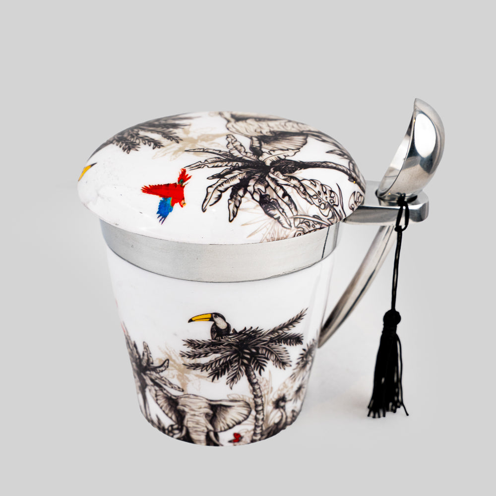 Ice cream Pint Holders Jungle Print