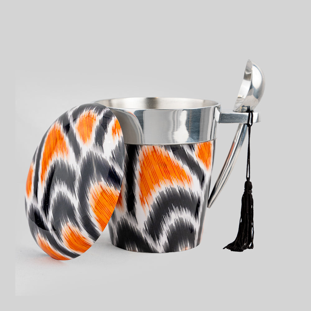 Ice Cream Pint Holders Ikat Print