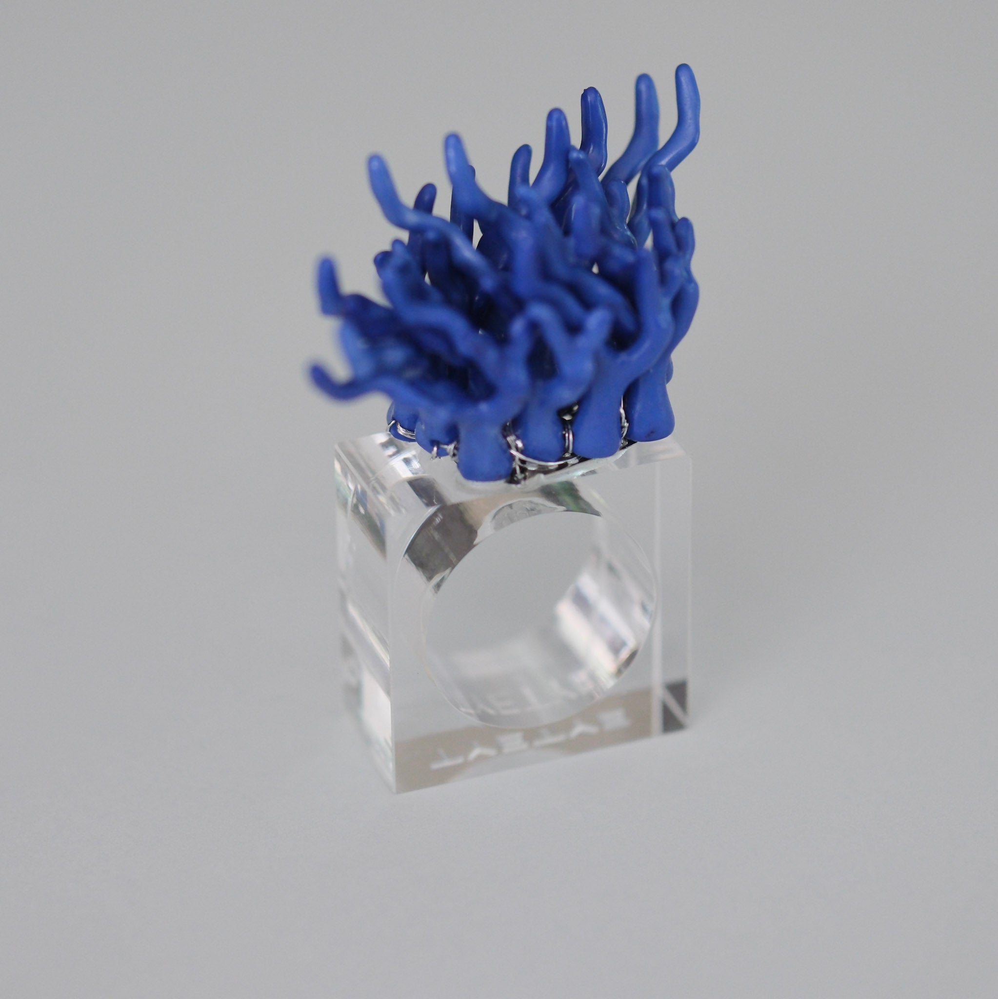 Capri Vivid Blue Napkin Rings