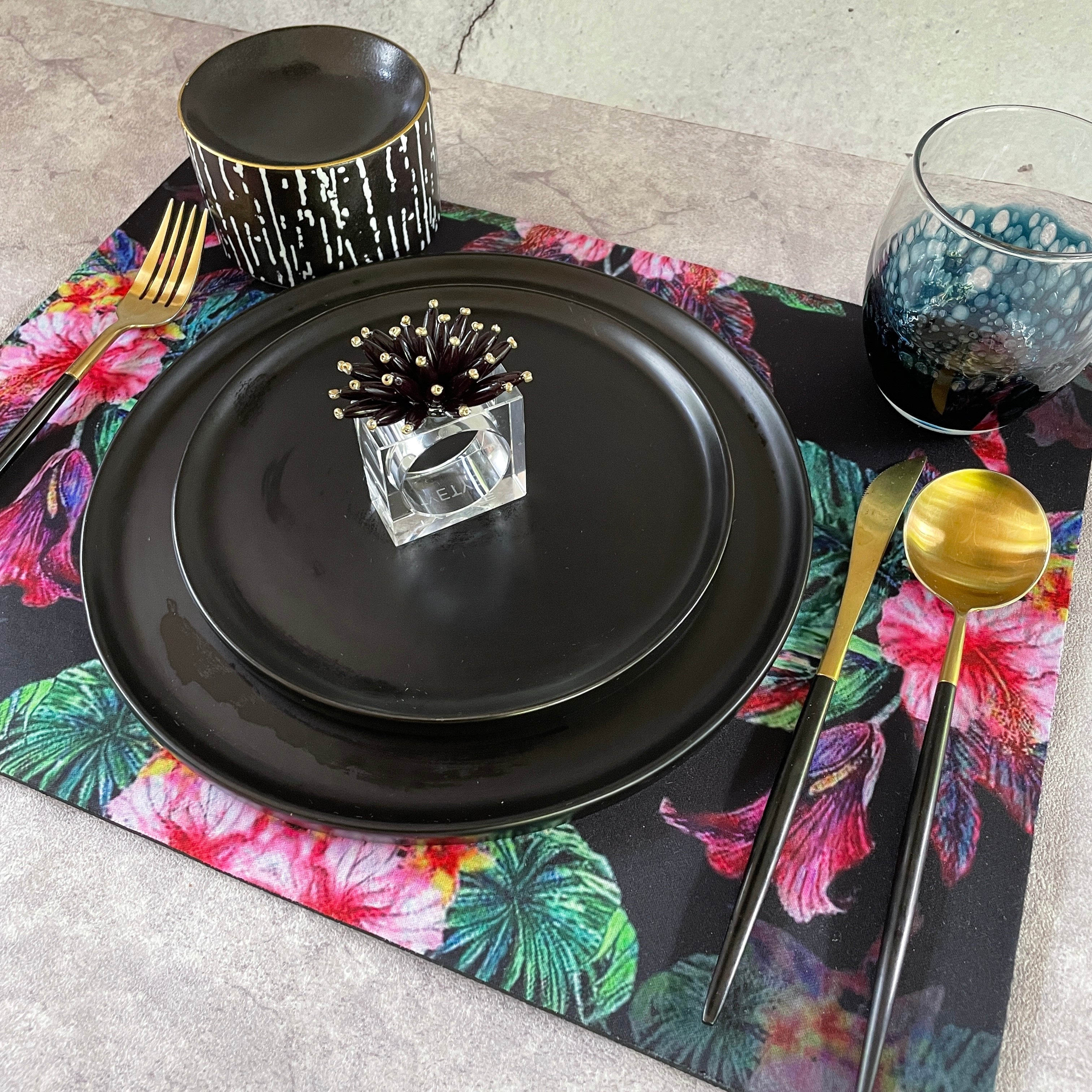 Camellia Bloom Placemats ( set of 4)