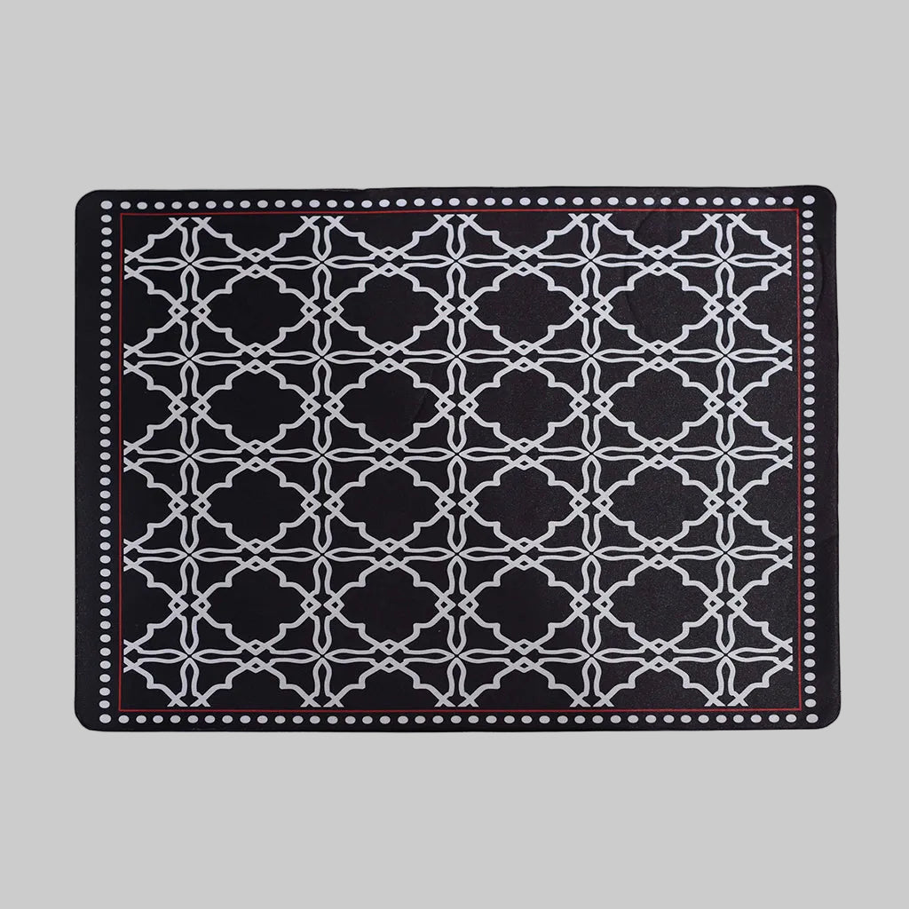 Ottoman Print art table mat set for dinner — Turkish-inspired placemat by tyetye india