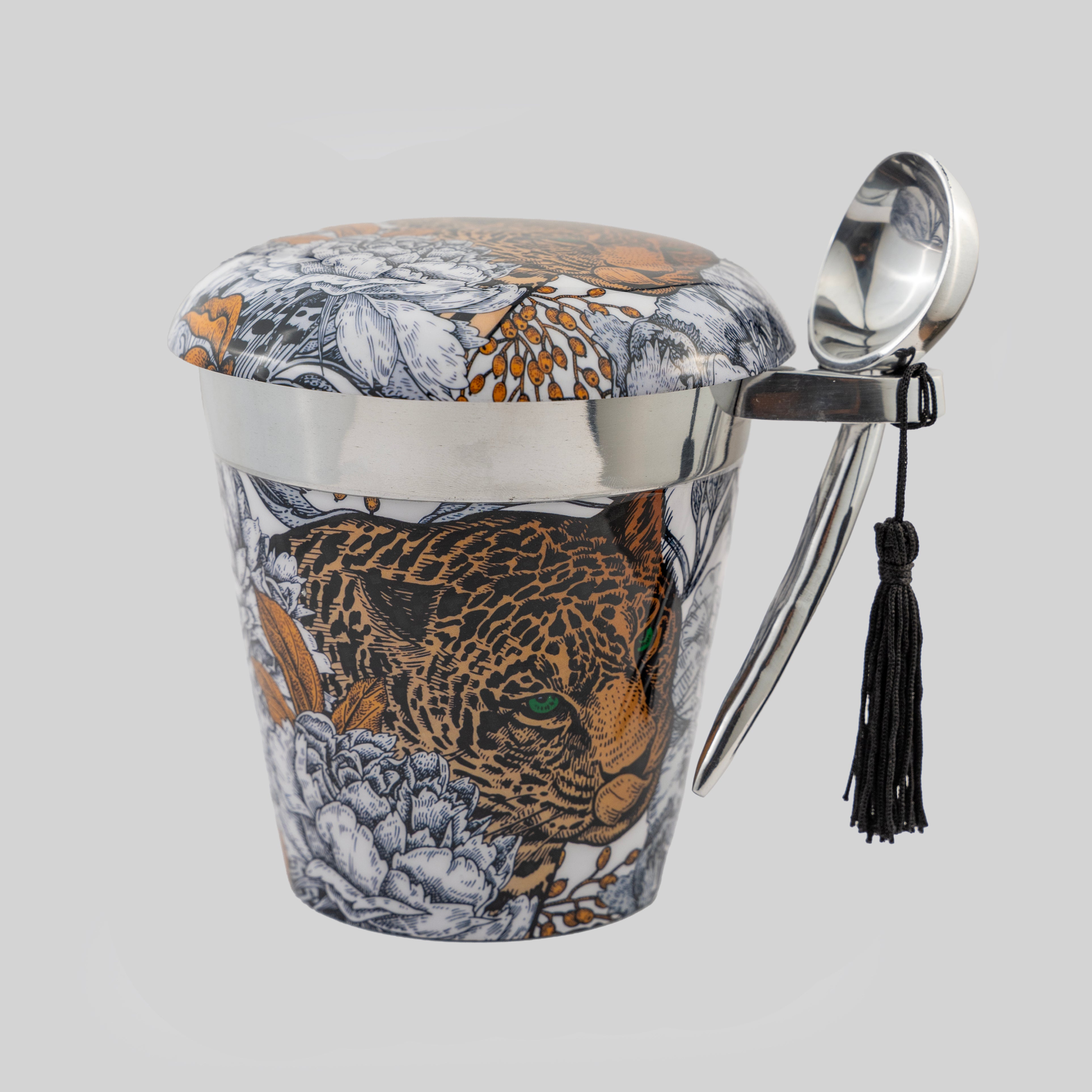 Ice cream Pint Holders Leopard