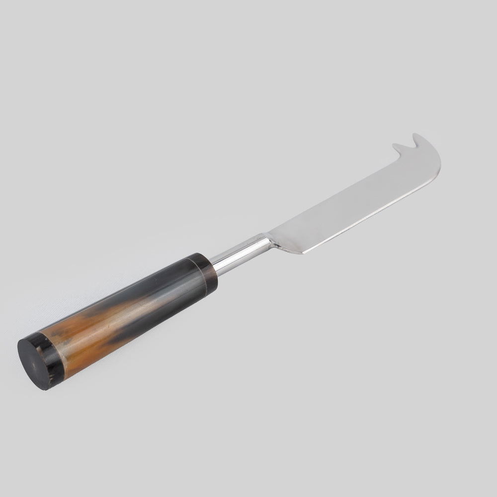 Elegant cheese knives for slicing soft and hard cheeses