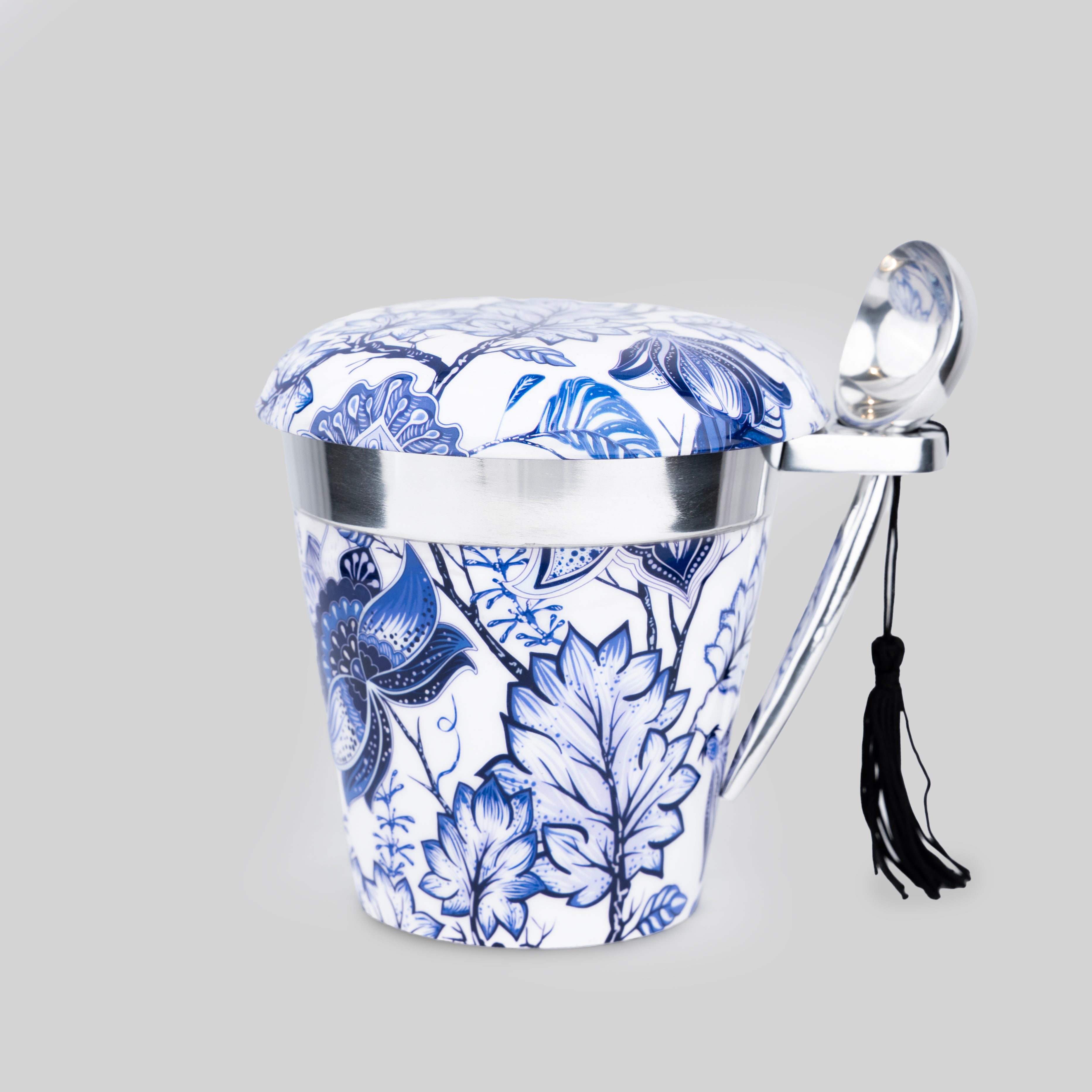 Blue Chinoseriece ICream Pint Holders