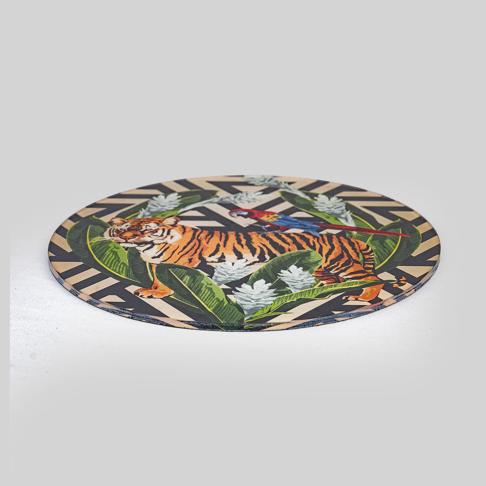 Acrylic Tiger Print Trivet