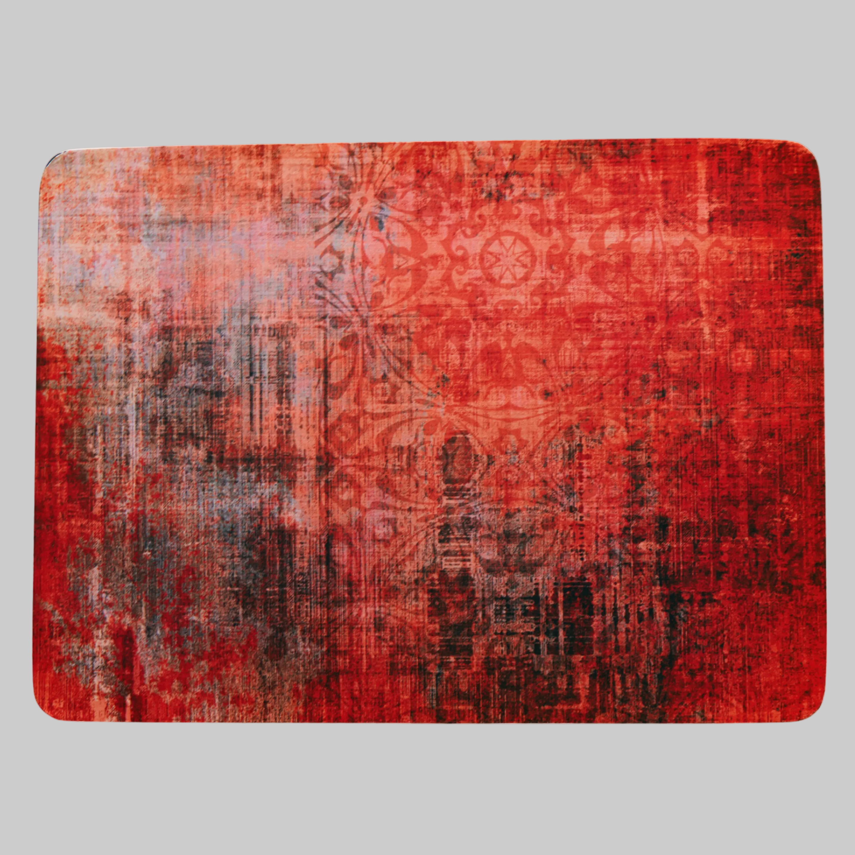 Vibrant sunshine tablemats featuring bright colors, perfect for summer dining."