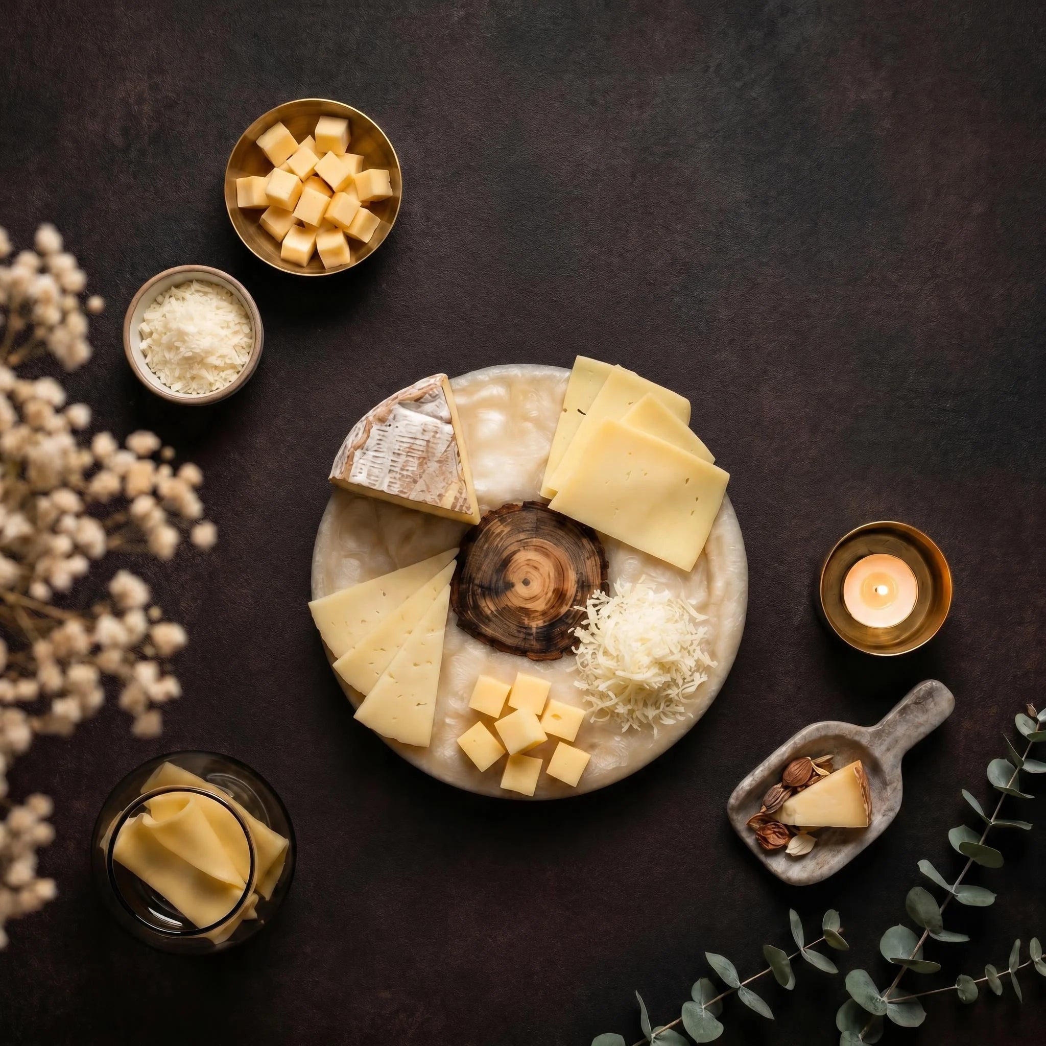Organic Form Cheese Board