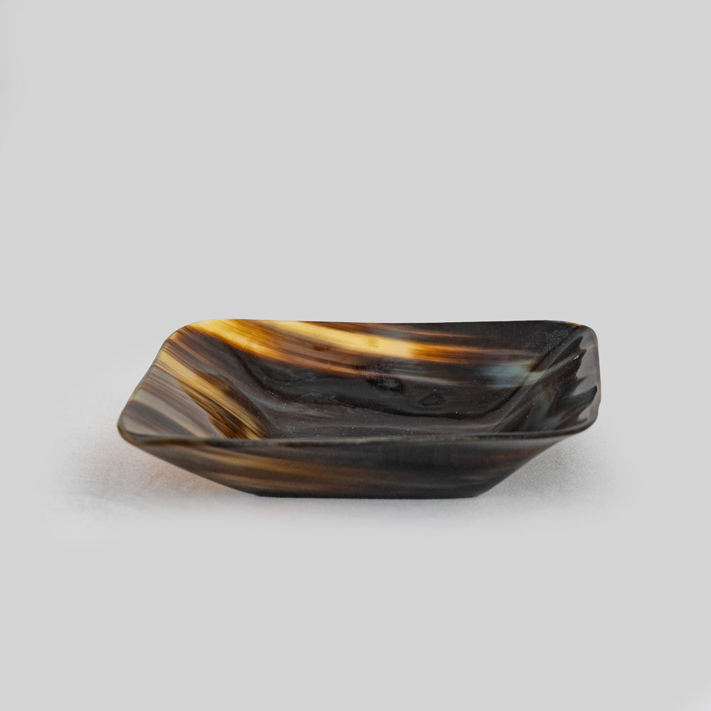 natural horn platter