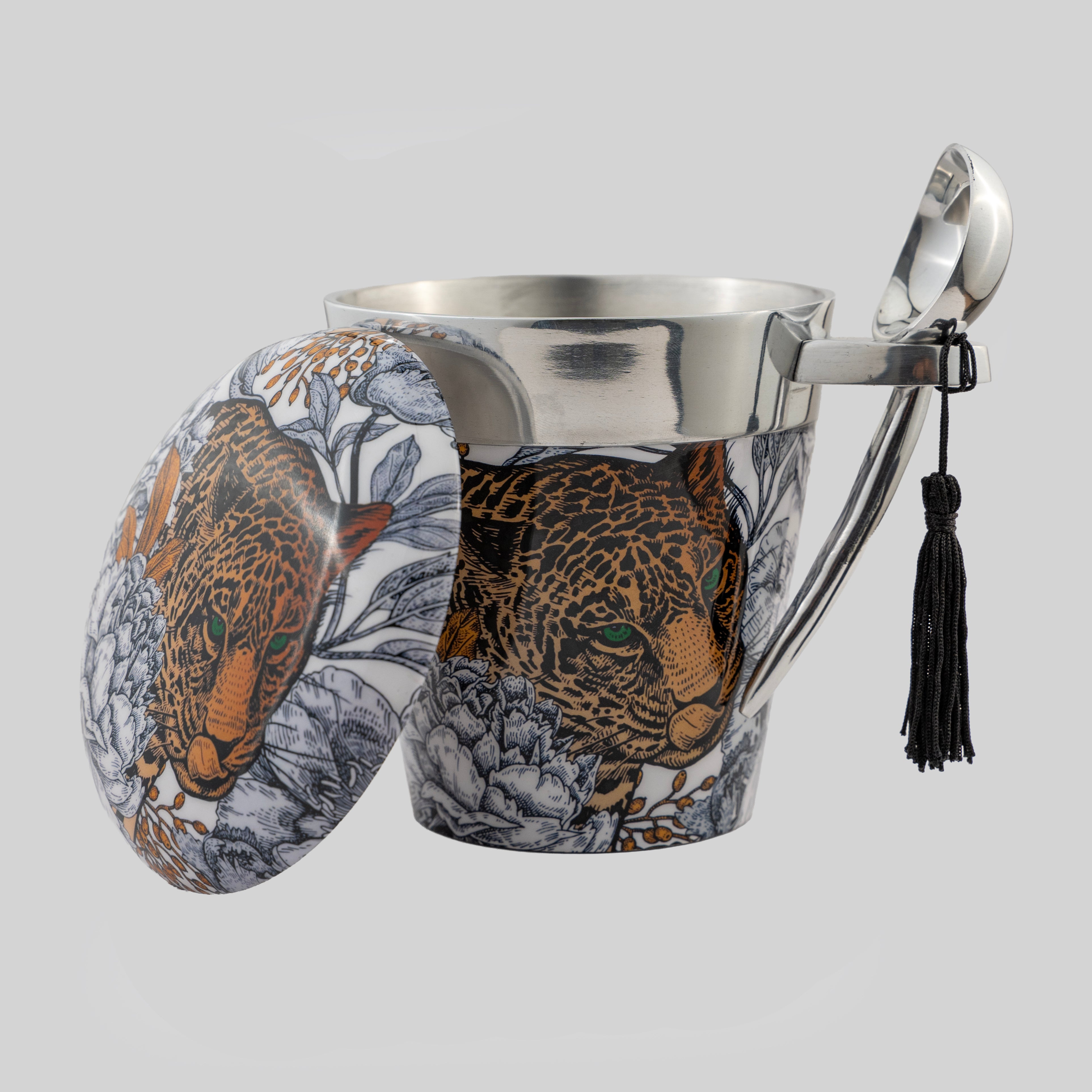 Ice cream Pint Holders Leopard