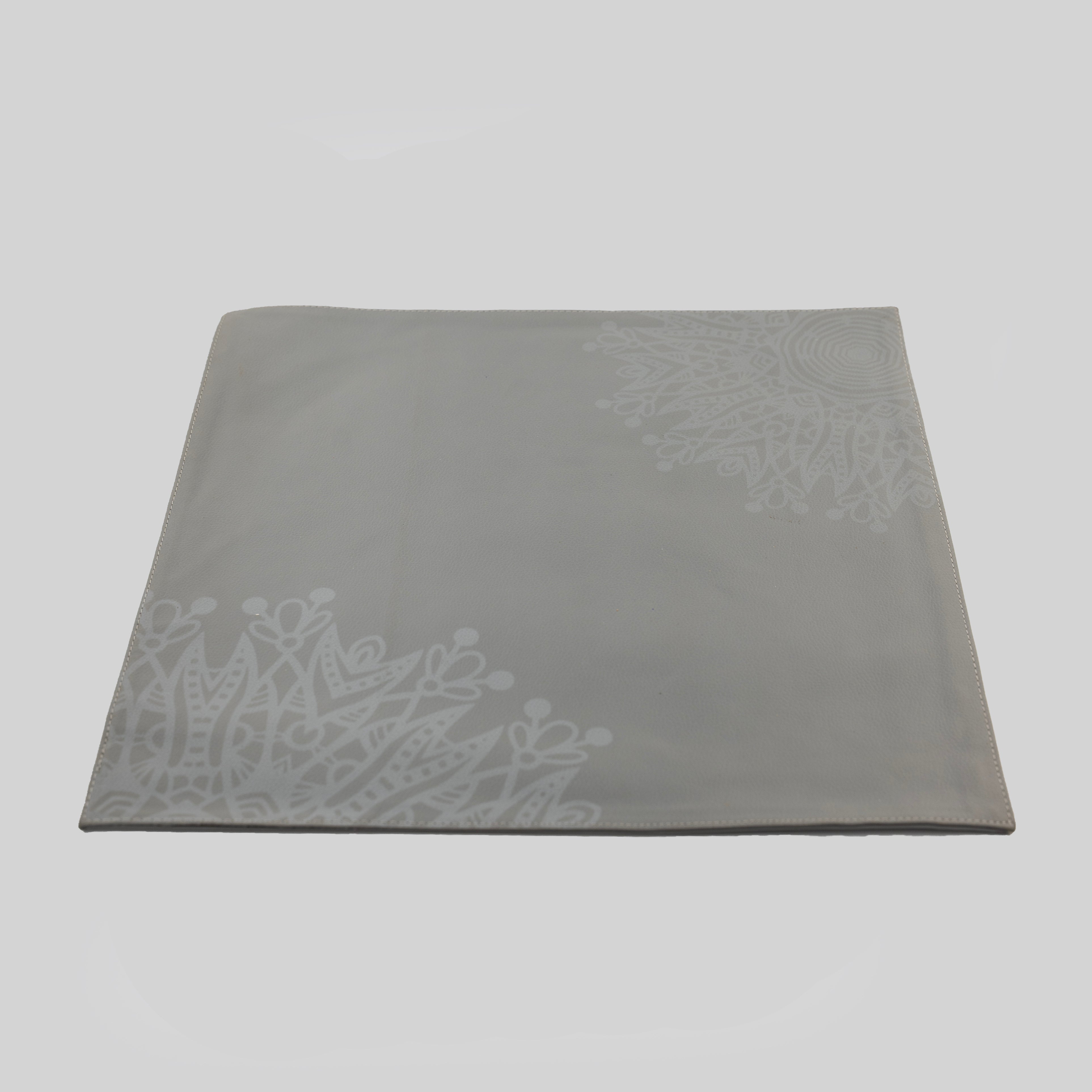 Mandala  Printed Faux Leather Tablemat